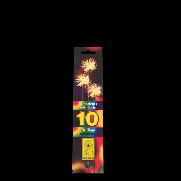 Gold Pyro Sparklers 26cm GOLD (PYRO CAN)- 10 pack – Supernova Fireworks inc.
