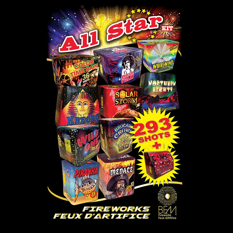 All Star Fireworks Kit