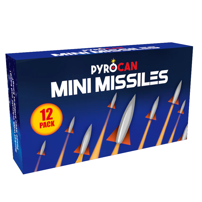 Mini Missiles 12- PACK