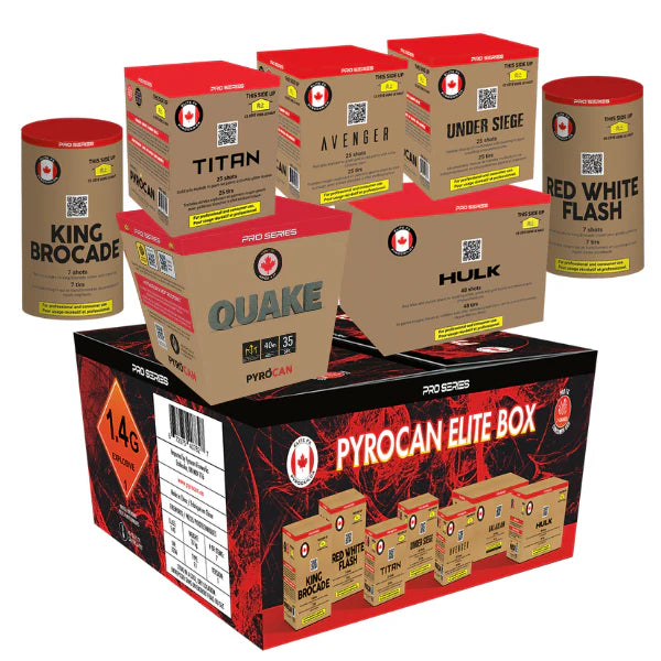Pro Pyro Kit 7 cakes (PYRO CAN)