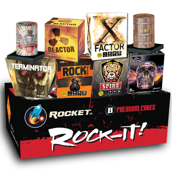 Supernova Rockets Firework Cake Kit – Supernova Fireworks inc.