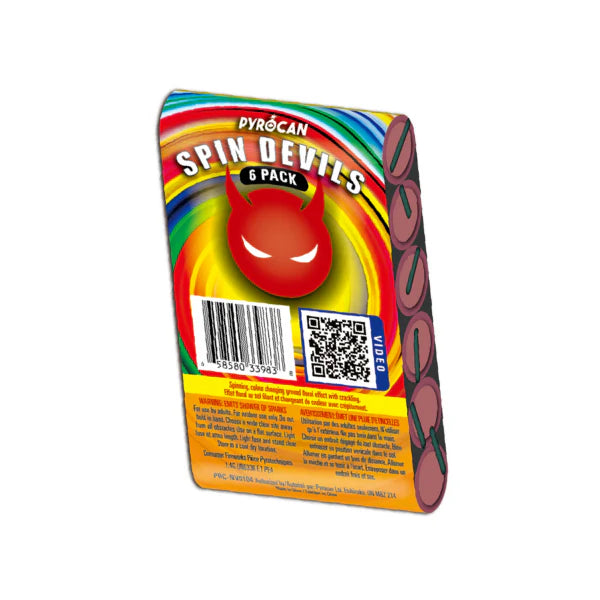 XL Spin Devils (6 pack)